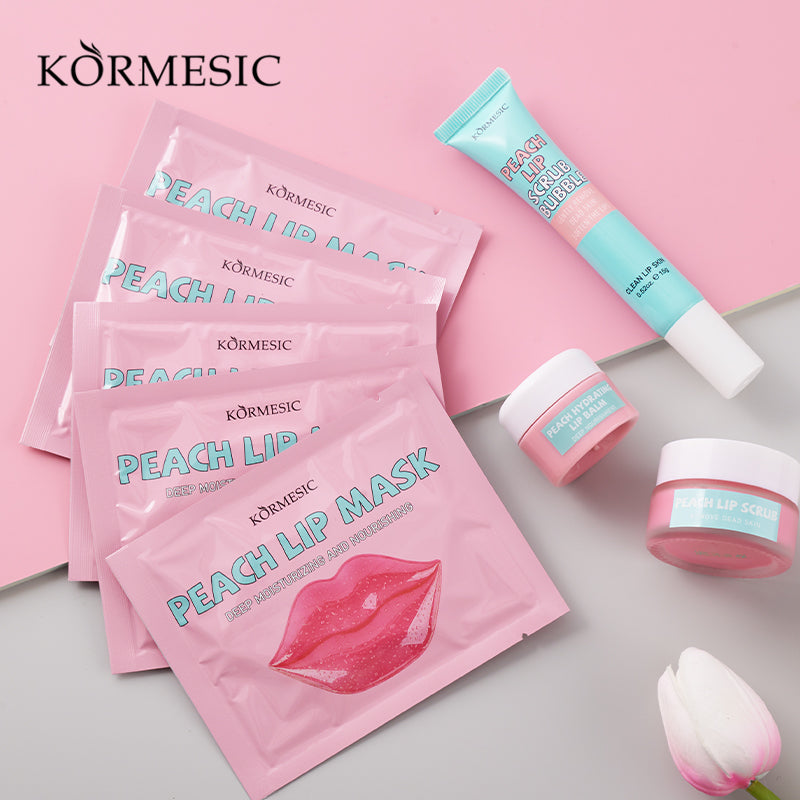 Peach Lip Care Set
