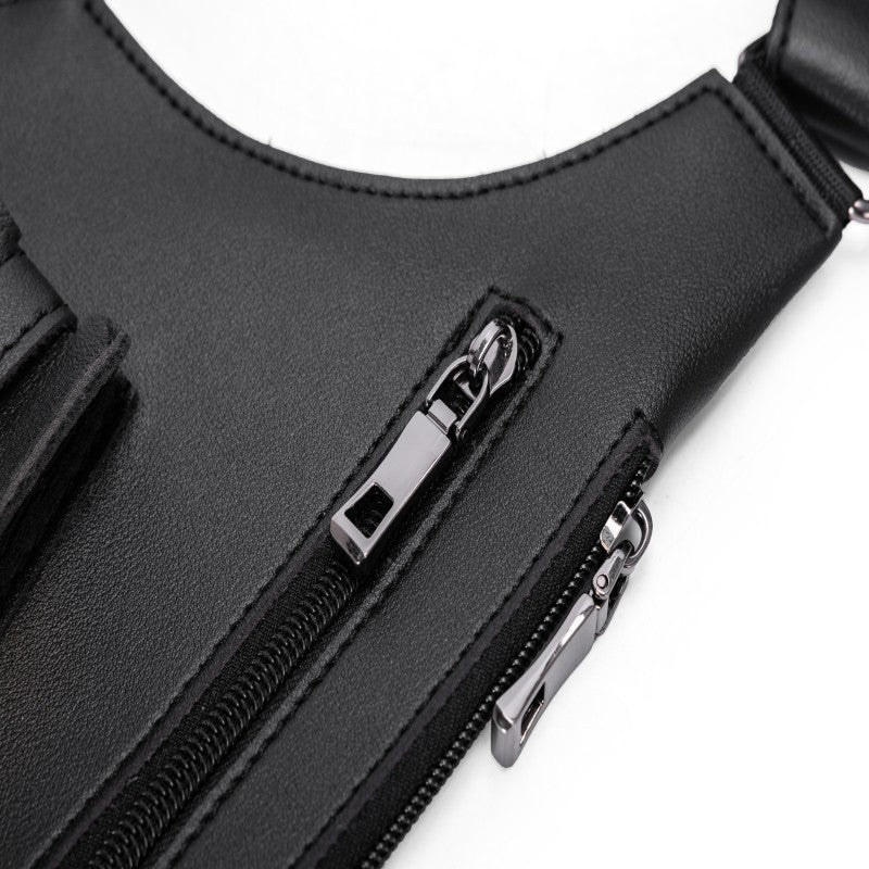 Men's Retro Underarm Backpack Belt Bag
