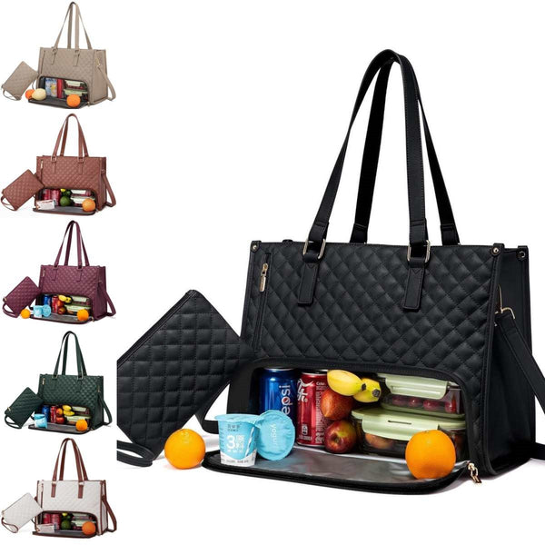 Fashionable Large Capacity Handbag With Purse