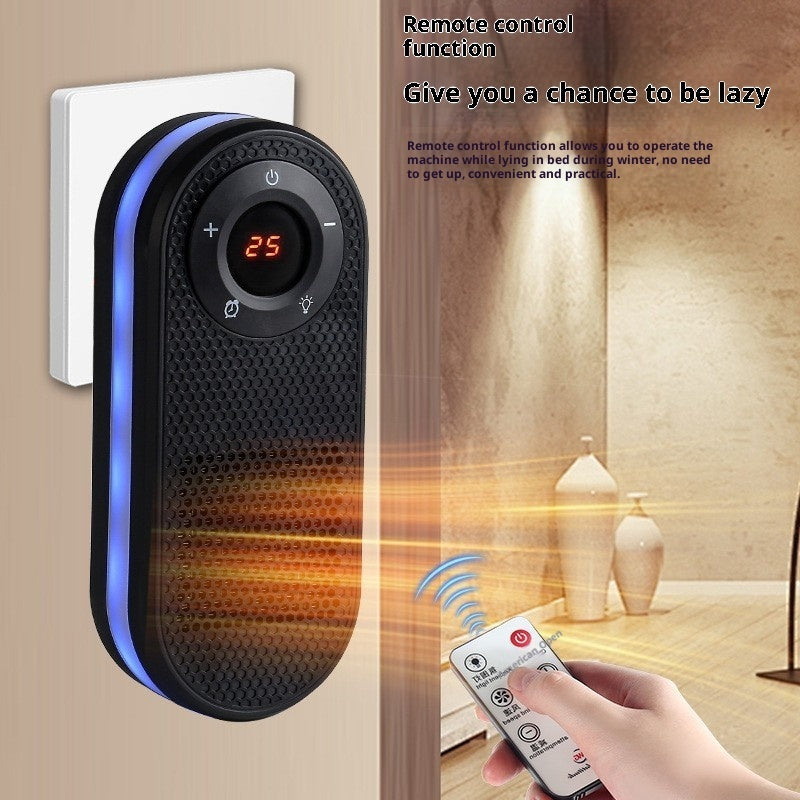 Small Heater 180 Degree Rotatable Electric Heater With Remote LED Display