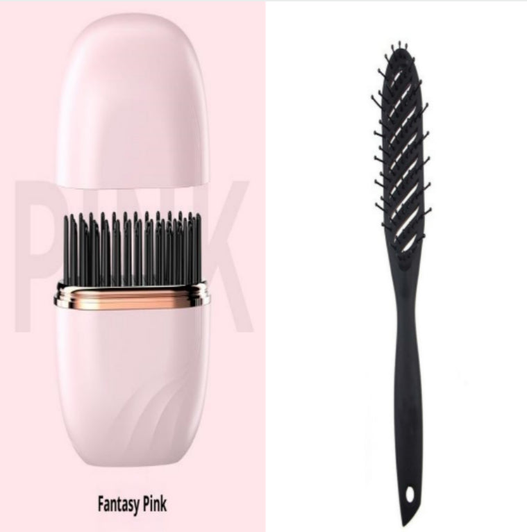 Mini Hair Straightening Comb Wireless Charging Portable Multifunctional Hair Care