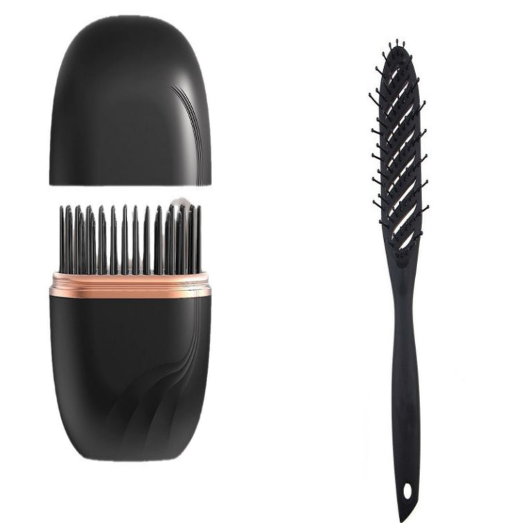 Mini Hair Straightening Comb Wireless Charging Portable Multifunctional Hair Care