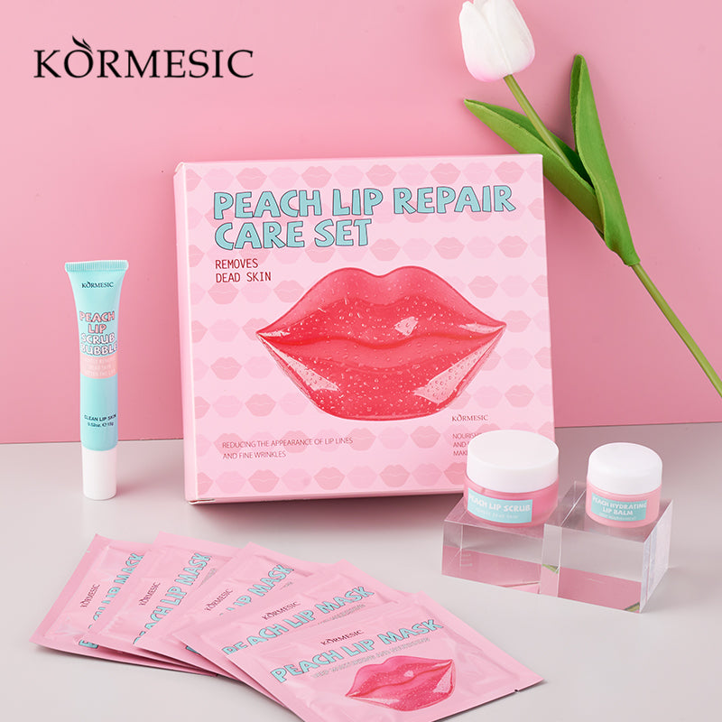 Peach Lip Care Set