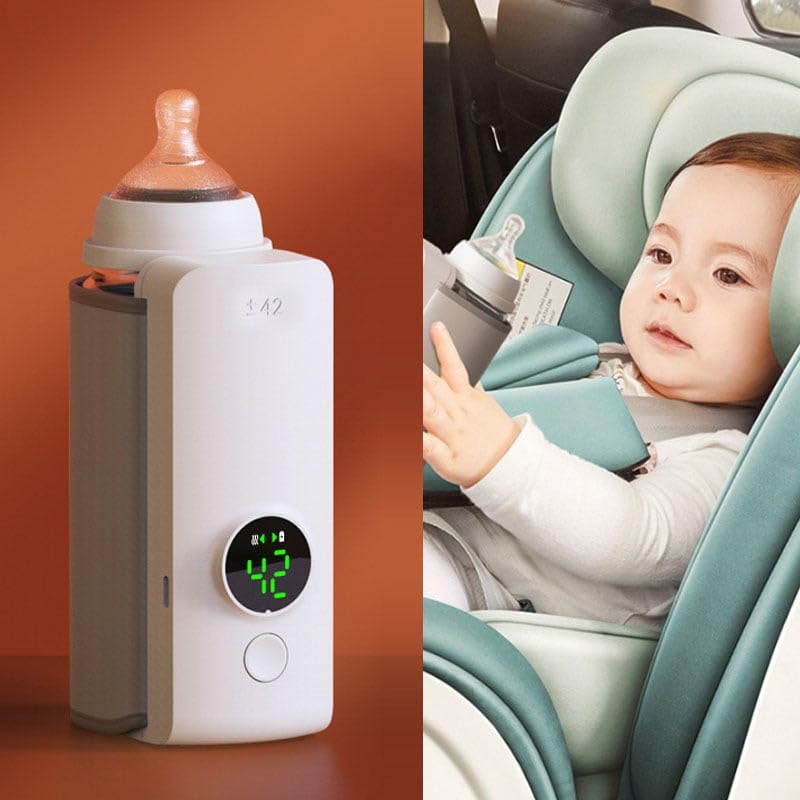 New Portable Wireless Rechargeable Baby Bottle Warmer