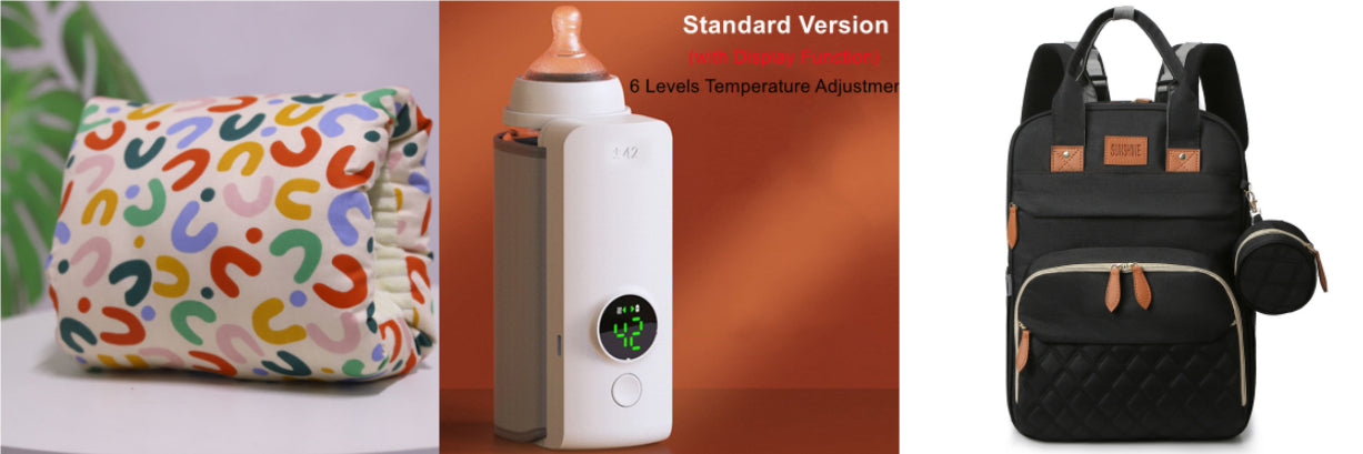 New Portable Wireless Rechargeable Baby Bottle Warmer