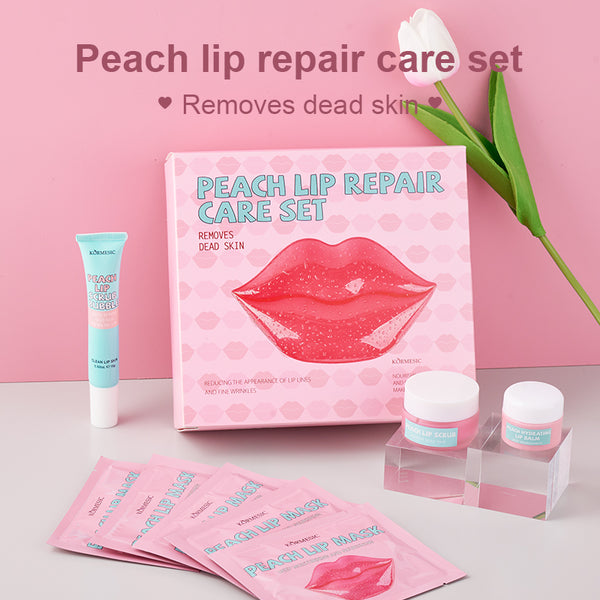 Peach Lip Care Set