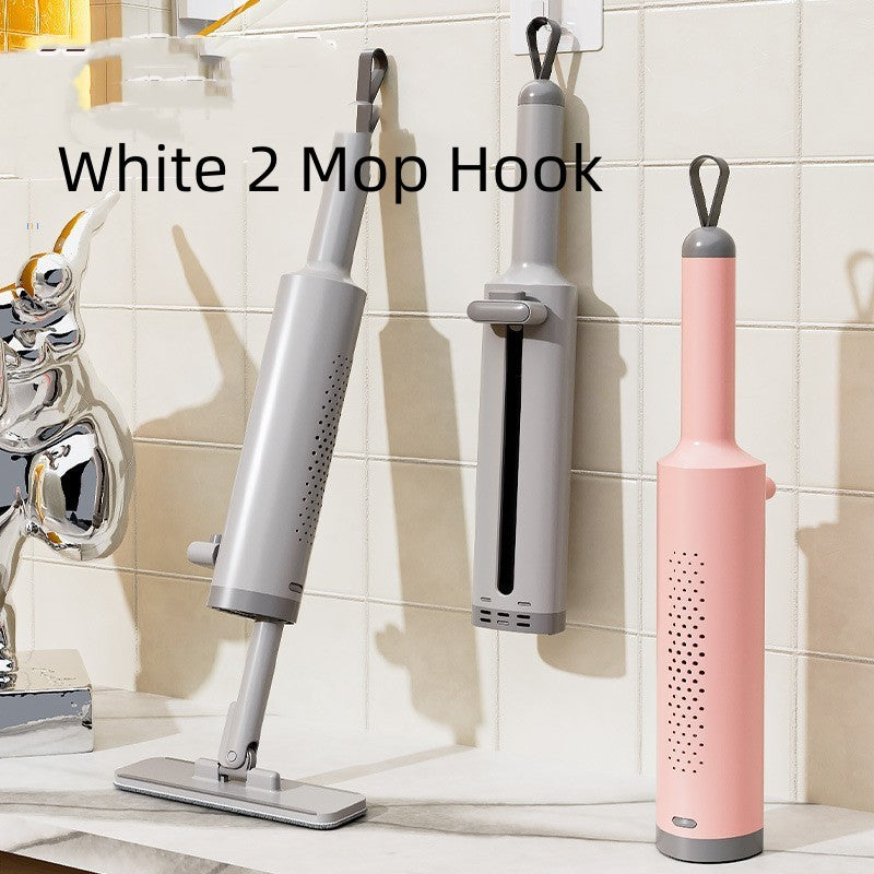 Rotatable Self-Squeeze Mini Mop With Crevice Brush Hand Wash