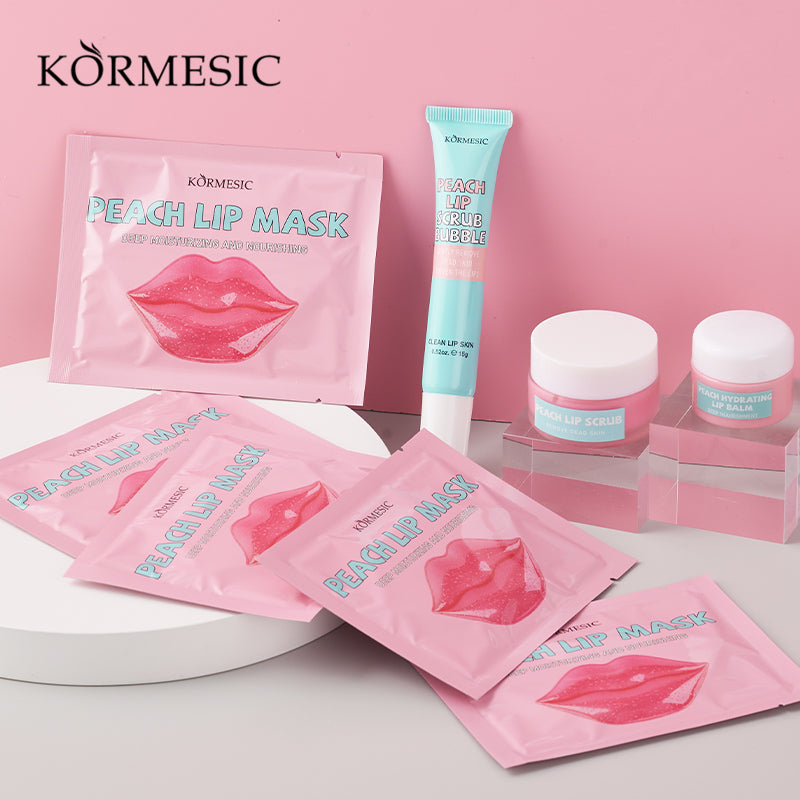 Peach Lip Care Set