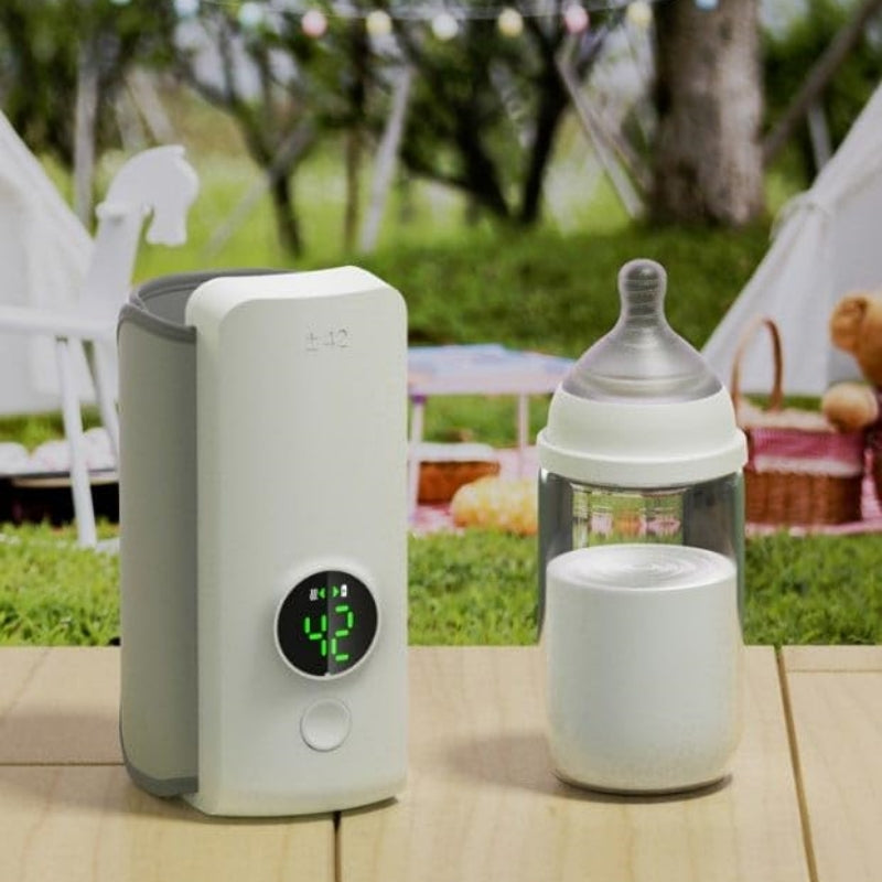New Portable Wireless Rechargeable Baby Bottle Warmer