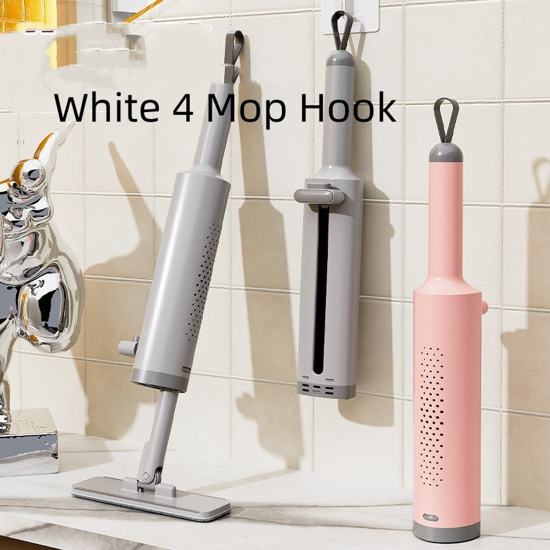 Rotatable Self-Squeeze Mini Mop With Crevice Brush Hand Wash
