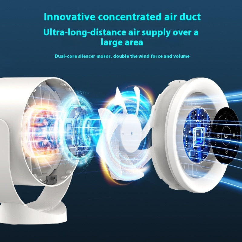 New Adjustable Wall Mount  Fan with Light