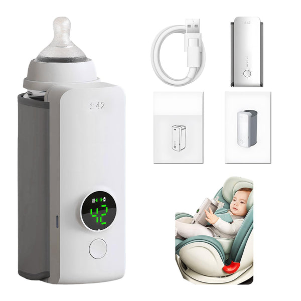 New Portable Wireless Rechargeable Baby Bottle Warmer