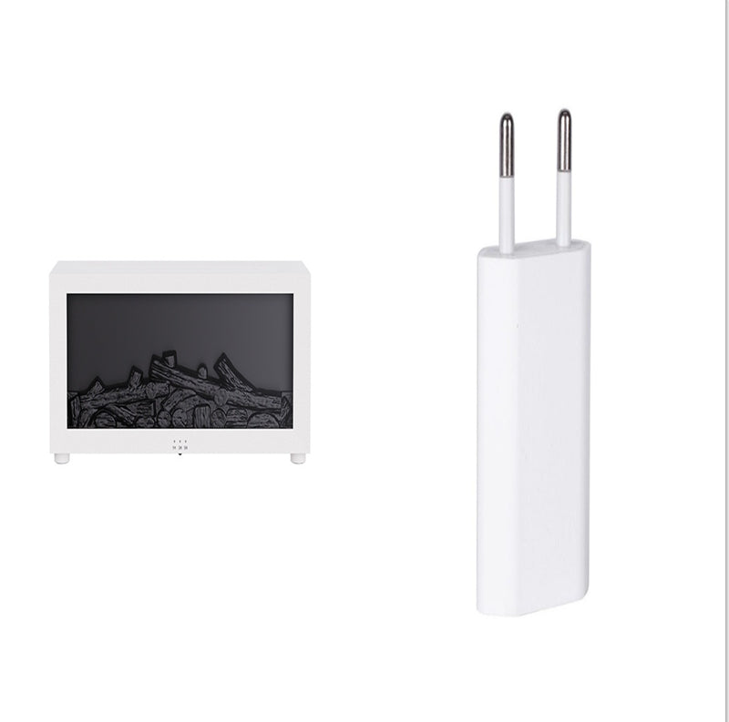 New Colorful Fog Volume Flame Humidifier 3D Flame Fireplace Machine