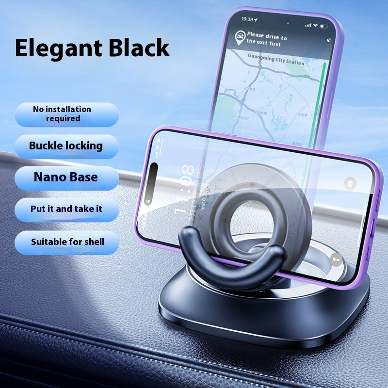 Magnetic Phone Holder With Vacuum Suction Foldable Adjustable