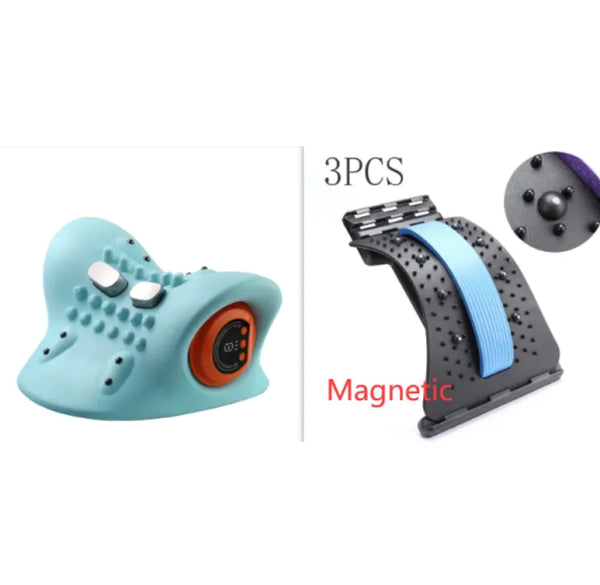 Portable Cervical Spine Relief Neck Massager Pillow