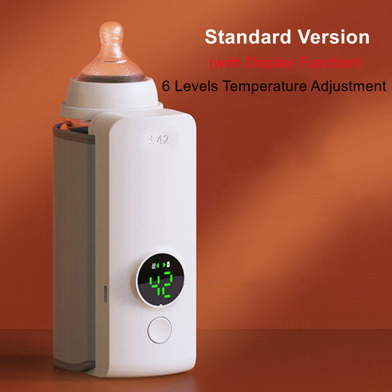 New Portable Wireless Rechargeable Baby Bottle Warmer