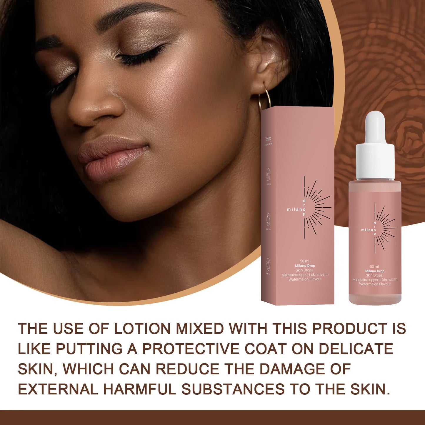 Tanning Face Serum , Repair Skin Serum