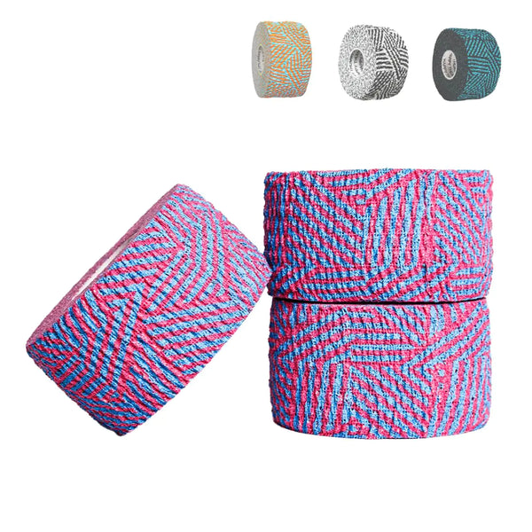 Happy Thumbs Gym Tape | 24 feet Long Hook Grip Tape | Thumb & Finger Protection | Crossfit Workout Lifting Tape | Stretchy Adhesive Athletic Weightlifting Tape