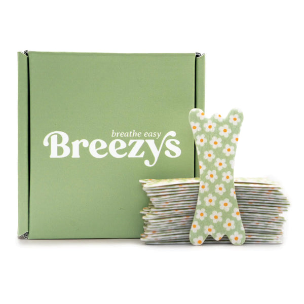 Breezys Nasal Strips | Cute Nose Breathing Tape for Better Sleep Anti Snoring Solution Nasal Congestion Relief - Extra Strength and Comfortable Universal Fit | 25 Ct